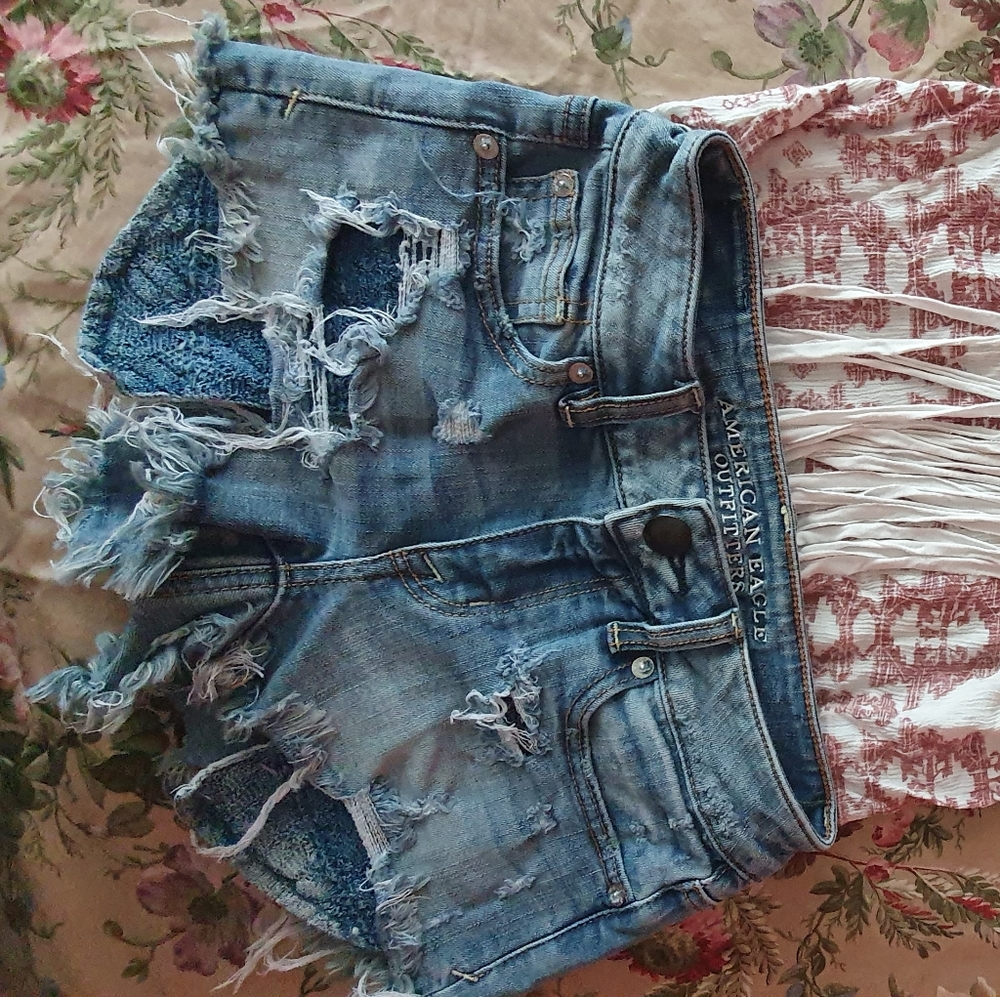 Jean shorts - Picture 2 of 2